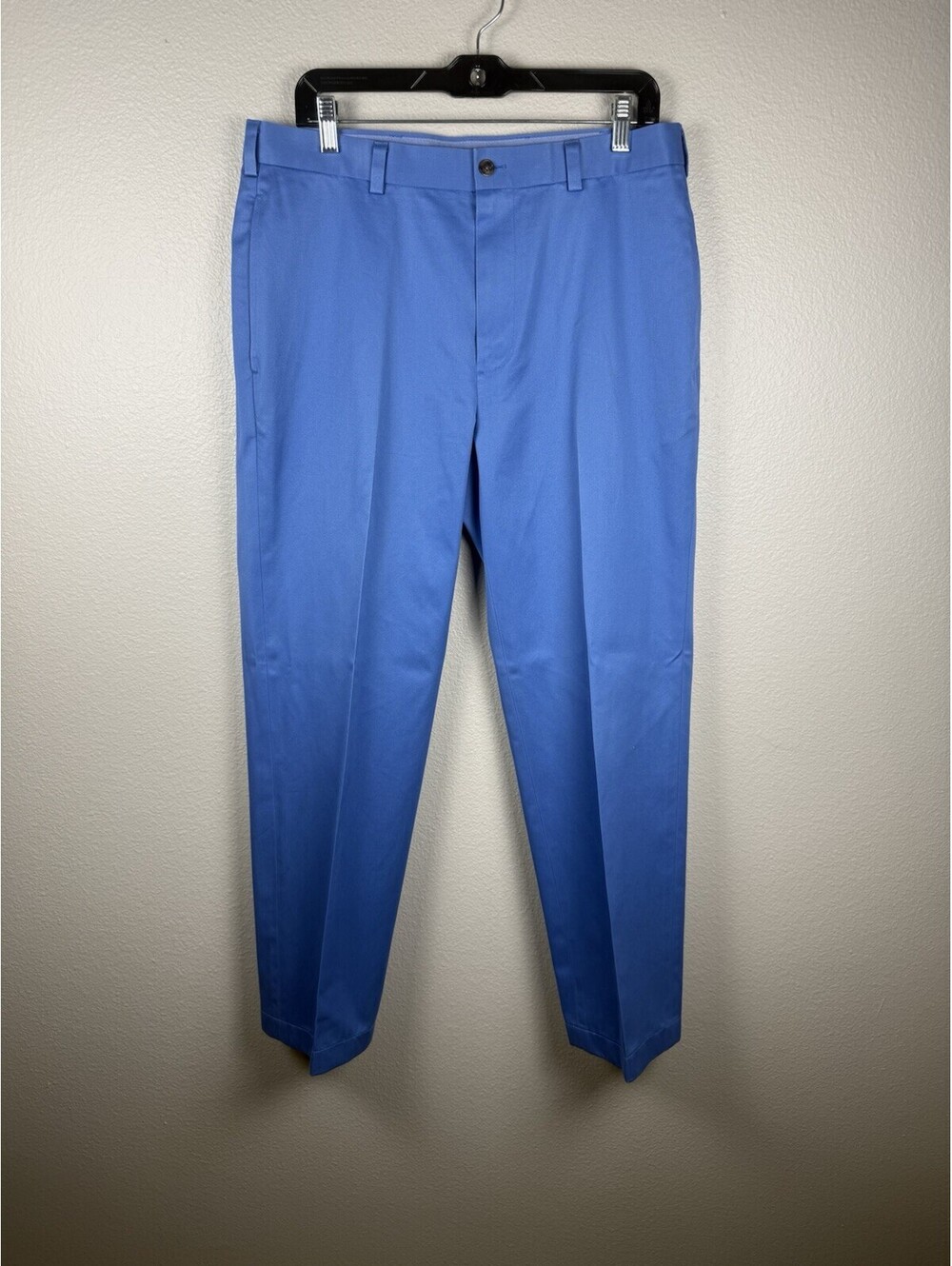 Brooks Brothers Clark Lightweight Advantage Chino Blue Pants Mens 34x32